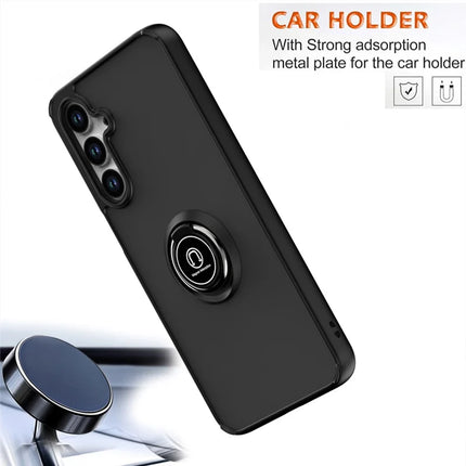 For Samsung Galaxy A16 5G  /  4G Case PC + TPU Ring Kickstand Anti Drop Phone Back Cover
