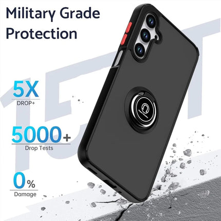 For Samsung Galaxy A16 5G  /  4G Case PC + TPU Ring Kickstand Anti Drop Phone Back Cover