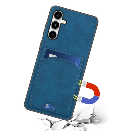 For Samsung Galaxy A36 5G Case Kickstand Leather Coated TPU Phone Cover with Card Slot