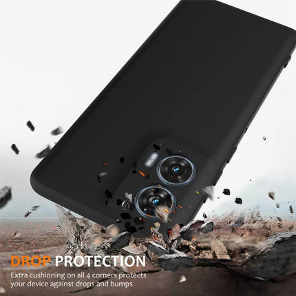 For Motorola Edge 50 Fusion 5G Case Compatible with MagSafe Anti-Drop Liquid Silicone Phone Cover with Lanyard