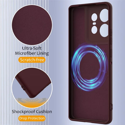For Motorola Edge 50 Pro 5G Case Compatible with MagSafe Anti-Drop Liquid Silicone Phone Cover with Lanyard