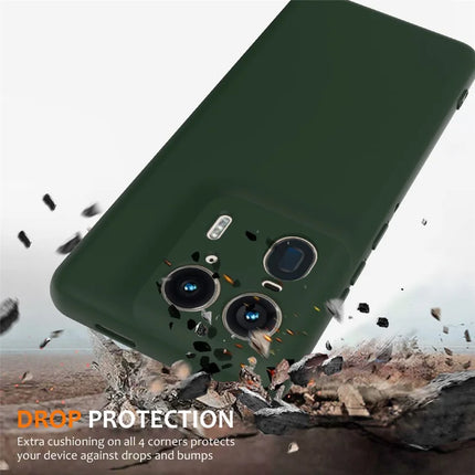 For Motorola Edge 50 Ultra 5G  /  Moto X50 Ultra 5G Case Compatible with MagSafe Anti-Drop Liquid Silicone Phone Cover with Lanyard