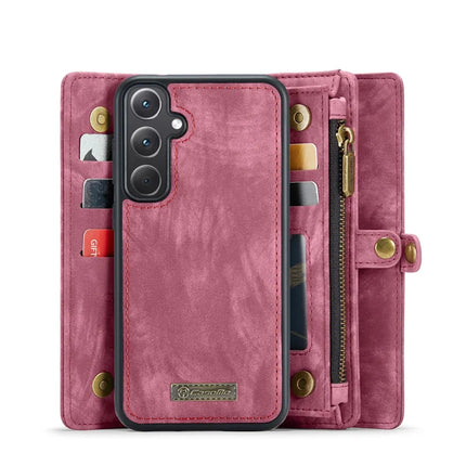 For Samsung Galaxy A36 5G Case CASEME 008 Series Detachable Leather Zipper Wallet Phone Cover