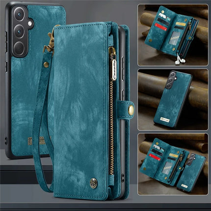For Samsung Galaxy A36 5G Case CASEME 008 Series Detachable Leather Zipper Wallet Phone Cover