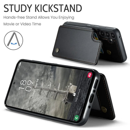 For Samsung Galaxy A36 5G Case CASEME C22 Series  Leather+TPU Cover RFID Blocking 5 Card Slots