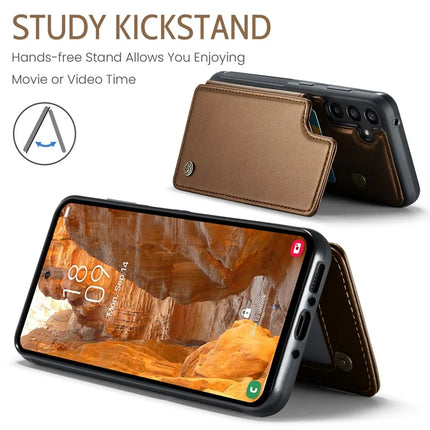 For Samsung Galaxy A36 5G Case CASEME C22 Series  Leather+TPU Cover RFID Blocking 5 Card Slots