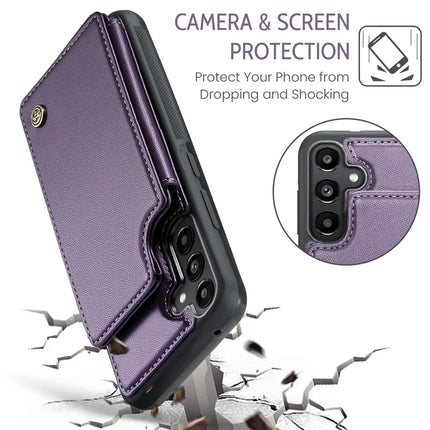 For Samsung Galaxy A36 5G Case CASEME C22 Series  Leather+TPU Cover RFID Blocking 5 Card Slots