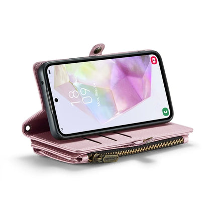 For Samsung Galaxy A36 5G Case CASEME C36 Series  Zipper Wallet Leather Phone Cover with Straps