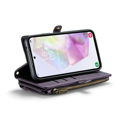 For Samsung Galaxy A36 5G Case CASEME C36 Series  Zipper Wallet Leather Phone Cover with Straps