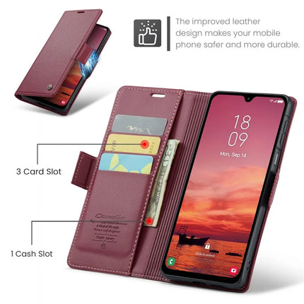For Samsung Galaxy A26 5G Case CASEME 023 Series RFID Blocking Glossy Stand Phone Cover