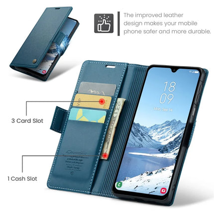 For Samsung Galaxy A26 5G Case CASEME 023 Series RFID Blocking Glossy Stand Phone Cover