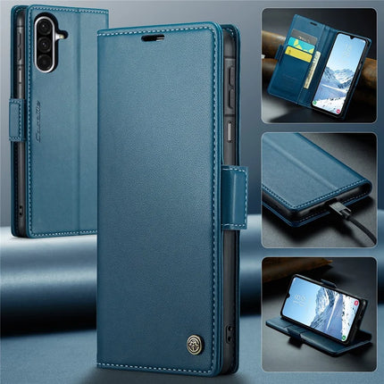 For Samsung Galaxy A26 5G Case CASEME 023 Series RFID Blocking Glossy Stand Phone Cover