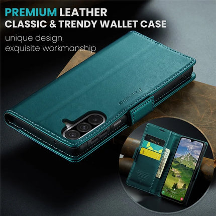 For Samsung Galaxy A26 5G Case CASEME 023 Series RFID Blocking Glossy Stand Phone Cover