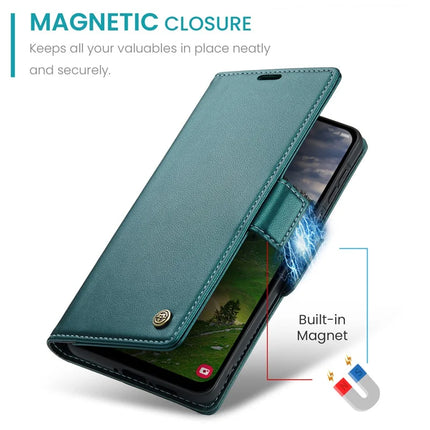 For Samsung Galaxy A26 5G Case CASEME 023 Series RFID Blocking Glossy Stand Phone Cover
