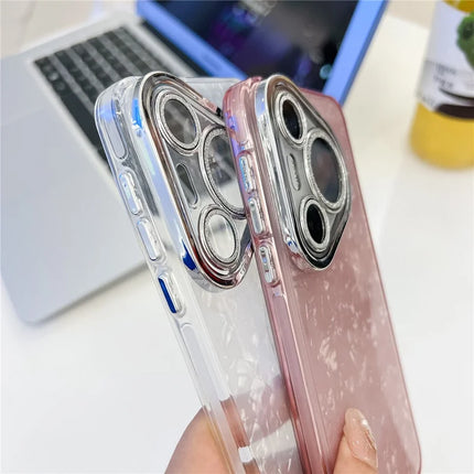 For Huawei Pura 70 Case IMD Design Shockproof Hybrid Phone Cover with Glass Lens Film