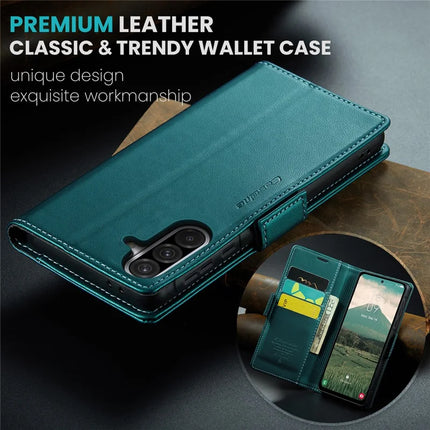 For Samsung Galaxy A36 5G Case CASEME 023 Series RFID Blocking Glossy Stand Phone Cover