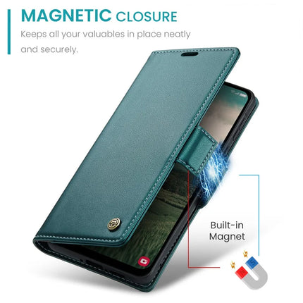 For Samsung Galaxy A36 5G Case CASEME 023 Series RFID Blocking Glossy Stand Phone Cover