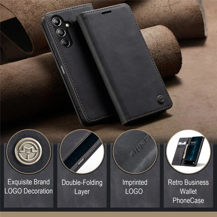 For Samsung Galaxy A26 5G Case CASEME 013 Series Card Holder Stand Leather Phone Cover