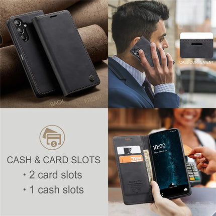 For Samsung Galaxy A26 5G Case CASEME 013 Series Card Holder Stand Leather Phone Cover