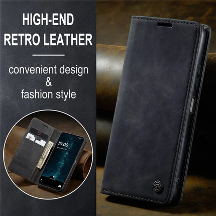 For Samsung Galaxy A26 5G Case CASEME 013 Series Card Holder Stand Leather Phone Cover