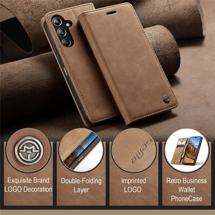 For Samsung Galaxy A26 5G Case CASEME 013 Series Card Holder Stand Leather Phone Cover