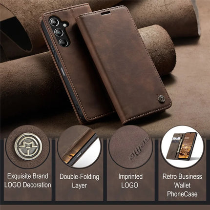 For Samsung Galaxy A26 5G Case CASEME 013 Series Card Holder Stand Leather Phone Cover