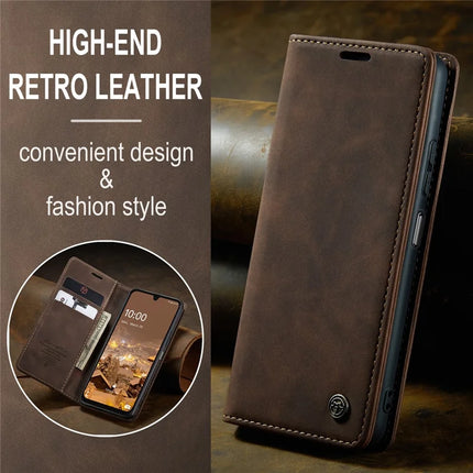 For Samsung Galaxy A26 5G Case CASEME 013 Series Card Holder Stand Leather Phone Cover