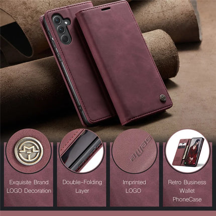 For Samsung Galaxy A36 5G Case CASEME 013 Series Card Holder Stand Leather Phone Cover