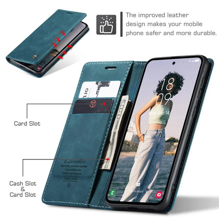 For Samsung Galaxy A36 5G Case CASEME 013 Series Card Holder Stand Leather Phone Cover