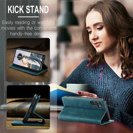 For Samsung Galaxy A36 5G Case CASEME 013 Series Card Holder Stand Leather Phone Cover