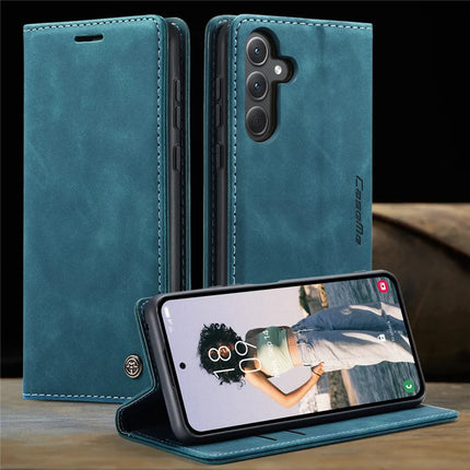 For Samsung Galaxy A36 5G Case CASEME 013 Series Card Holder Stand Leather Phone Cover