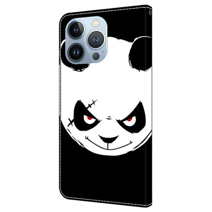 For iPhone 16 Pro Max Case Pattern Printing Anti-Drop Leather Flip Wallet Phone Cover