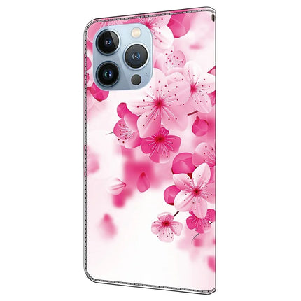For iPhone 16 Pro Max Case Pattern Printing Anti-Drop Leather Flip Wallet Phone Cover