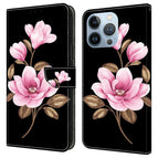 Black  /  Flowers