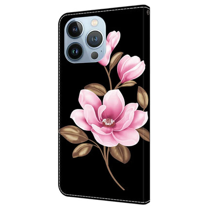 For iPhone 16 Pro Max Case Pattern Printing Anti-Drop Leather Flip Wallet Phone Cover
