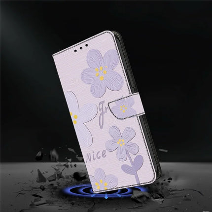 For Google Pixel 9 Pro  /  Pixel 9 Case Pattern Printing Anti-Drop Leather Flip Wallet Phone Cover