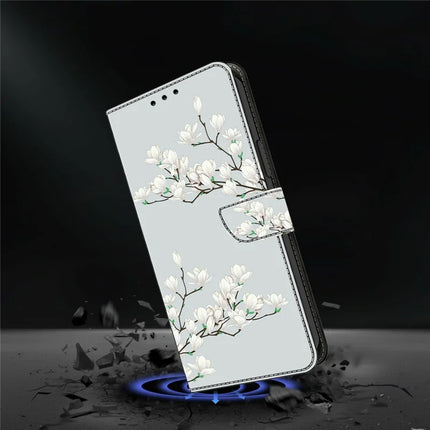 For Google Pixel 9 Pro  /  Pixel 9 Case Pattern Printing Anti-Drop Leather Flip Wallet Phone Cover