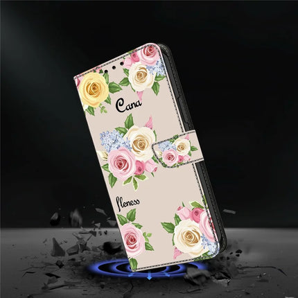 For Google Pixel 9 Pro  /  Pixel 9 Case Pattern Printing Anti-Drop Leather Flip Wallet Phone Cover