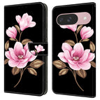 Black  /  Flowers