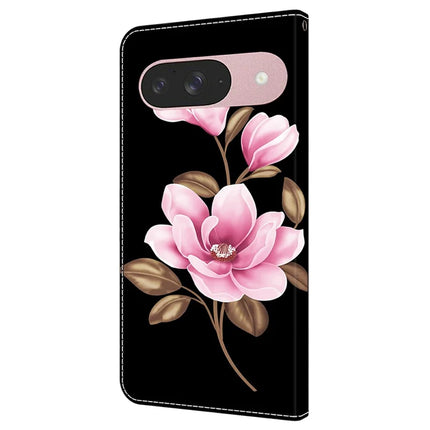 For Google Pixel 9 Pro  /  Pixel 9 Case Pattern Printing Anti-Drop Leather Flip Wallet Phone Cover