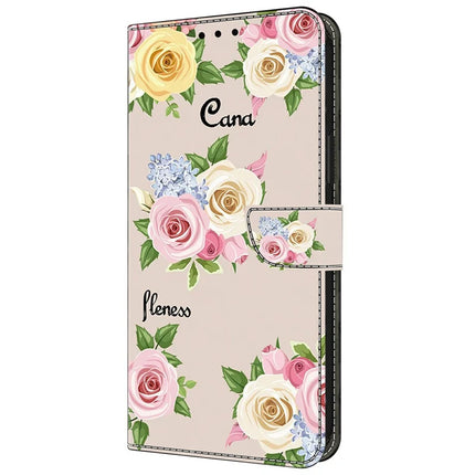 For Google Pixel 9 Pro XL Case Pattern Printing Anti-Drop Leather Flip Wallet Phone Cover