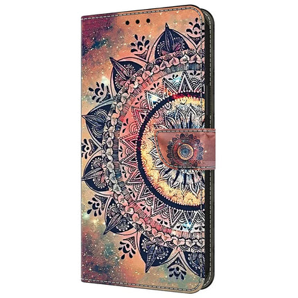 For Google Pixel 9 Pro XL Case Pattern Printing Anti-Drop Leather Flip Wallet Phone Cover
