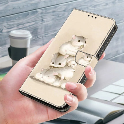 For Google Pixel 9 Pro XL Case Pattern Printing Anti-Drop Leather Flip Wallet Phone Cover