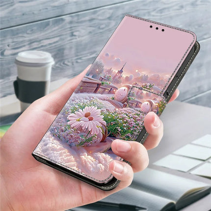 For Google Pixel 9 Pro XL Case Pattern Printing Anti-Drop Leather Flip Wallet Phone Cover