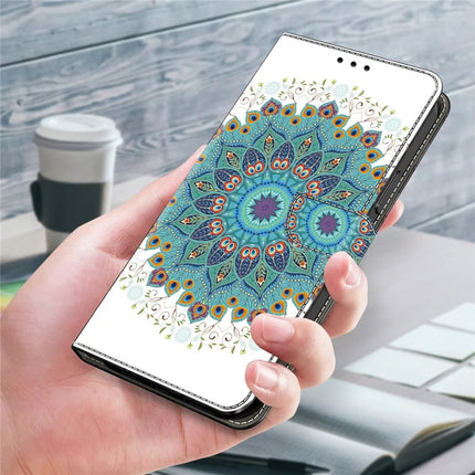 For Google Pixel 9 Pro XL Case Pattern Printing Anti-Drop Leather Flip Wallet Phone Cover