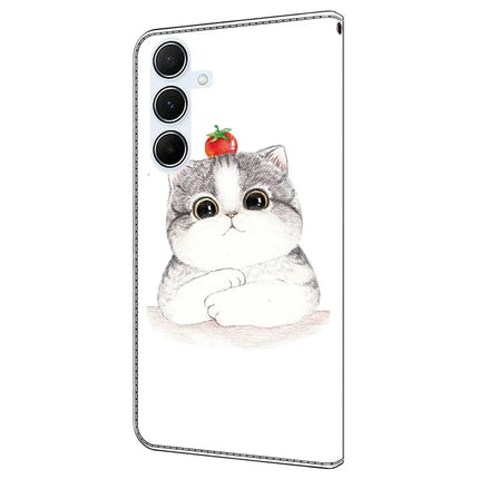 For Samsung Galaxy A56 5G  /  A36 5G Case Pattern Printing Anti-Drop Leather Flip Wallet Phone Cover