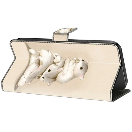 For Samsung Galaxy A15 5G  /  4G Case Pattern Printing Anti-Drop Leather Flip Wallet Phone Cover