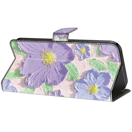 For Samsung Galaxy A35 5G Case Pattern Printing Anti-Drop Leather Flip Wallet Phone Cover