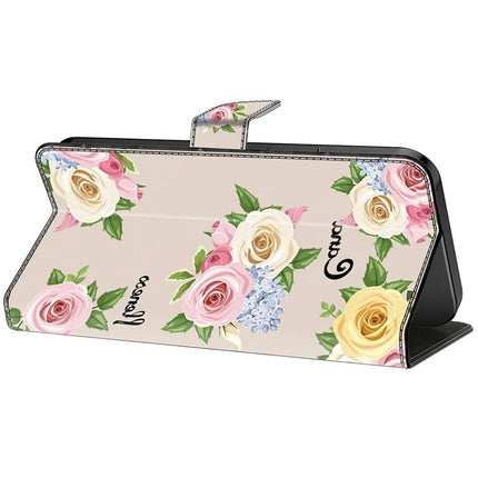 For Samsung Galaxy A35 5G Case Pattern Printing Anti-Drop Leather Flip Wallet Phone Cover