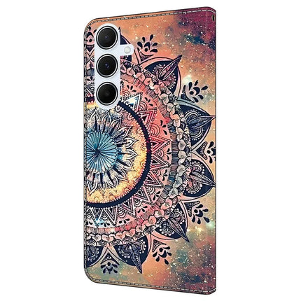 For Samsung Galaxy A35 5G Case Pattern Printing Anti-Drop Leather Flip Wallet Phone Cover